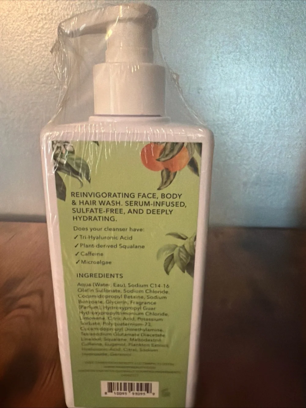 Nakery Beauty Green Garden Spritz Face, Body & Hair Wash-11.8 fl oz-New/Sealed